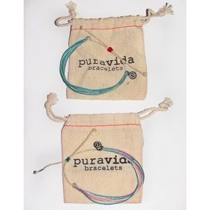 2 Pura Vida bracelets